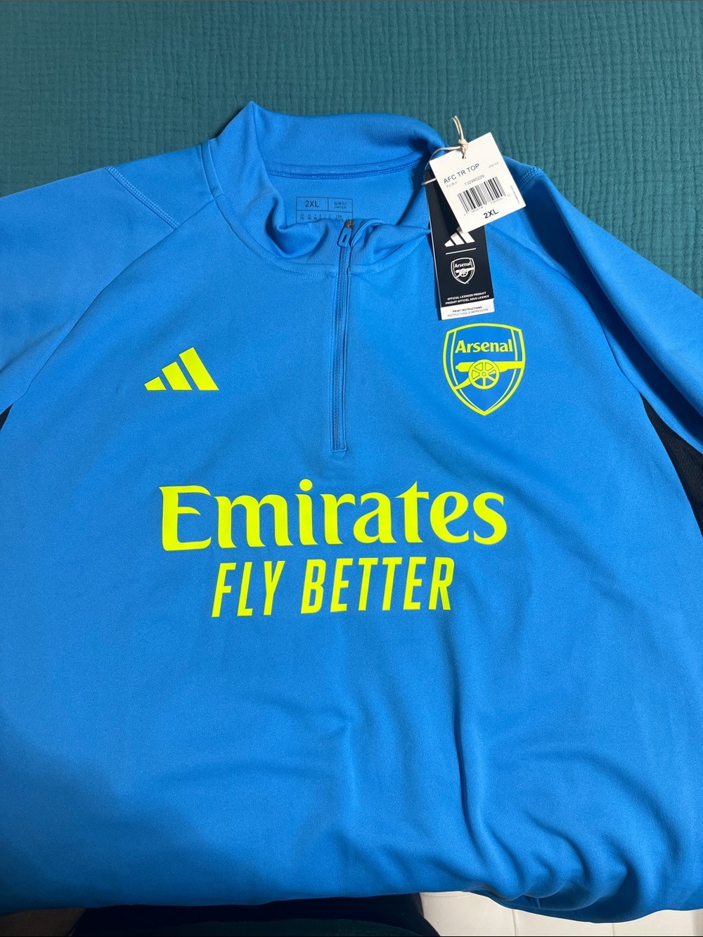 NWT Arsenal FC Tiro Training top